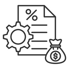 Debt Management Outline Icon