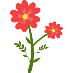 Spring Flower Illustration