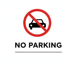 no parking sign