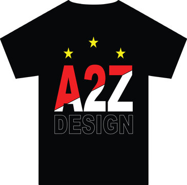 Art & Illustration T- shirt Design A2Z