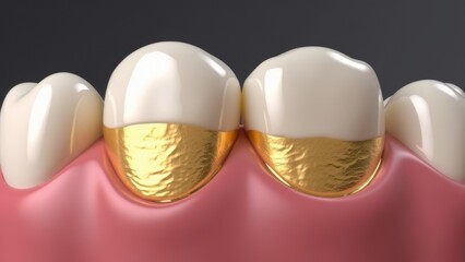 Schematic diagram of dental restoration