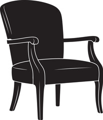 Chair Silhouette Vector Illustration