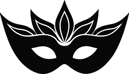carnival mask vector illustration