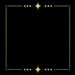ラメグリッター_フレーム_四角