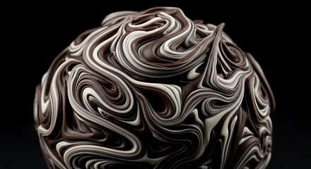 Obraz premium Swirl Design Art Object