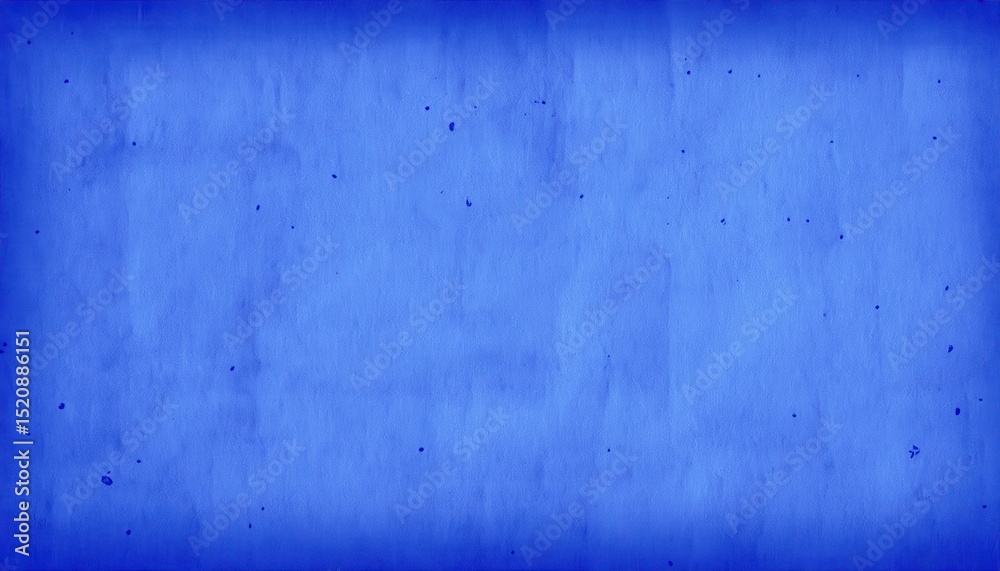 Poster textured blue paper background with subtle ink stains and gradient edges for abstract design, brandi