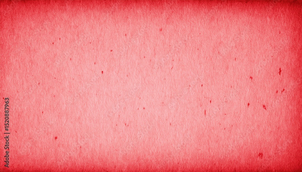 Poster  textured red paper background with subtle fibers and vignette edges for valentine's day graphic, print media, poster design, branding layout or scrapbook material backdrop