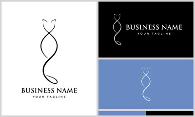 Obraz premium Abstract Cat Logo Design Variations.