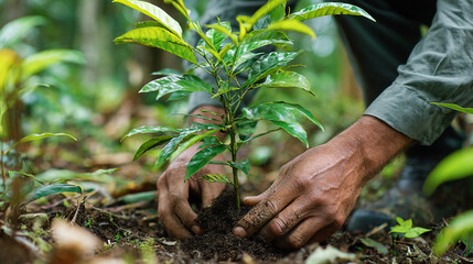 Eco-Friendly Tree Planting: Community Involvement in Sustainable Nature Conservation