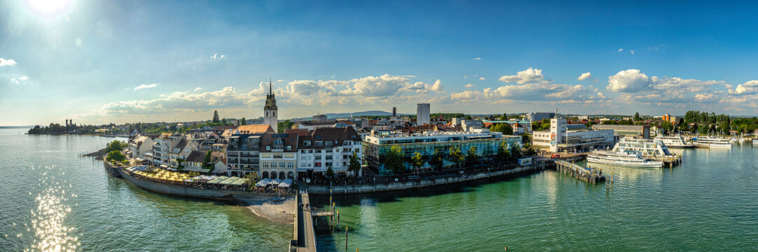Panorama Altstadt Friedrichshafen am Bodensee