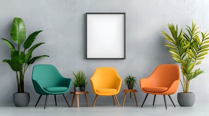 A bright and airy co working space with minimalist design  long title A modern and minimalist