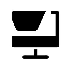 vector computer monitor