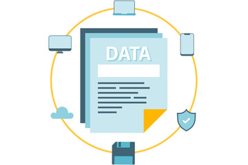network devices sharing data