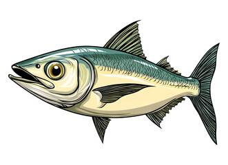 Obraz premium Several mackerel fish