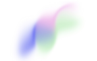 Gradients shape multicolored romantic design colour blue pink green Gantle tones paper texture 