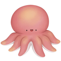 Octopus. Ocean life.