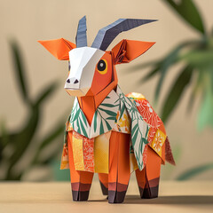 origami cow