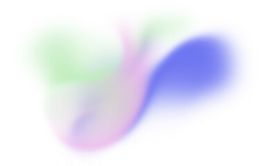 Gradients shape multicolored romantic design colour blue pink green Gantle tones paper texture 