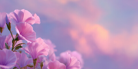pink flowers in the garden
