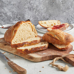 Selbstgebackenes Brot