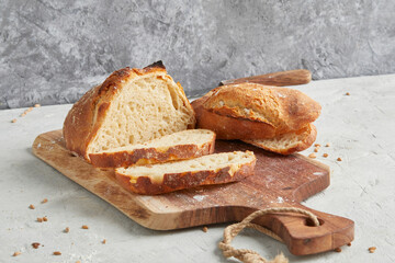 Selbstgebackenes Brot