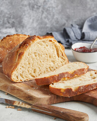 Selbstgebackenes Brot