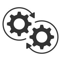Devops Glyph Icon