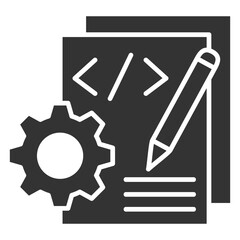 Scripting Glyph Icon