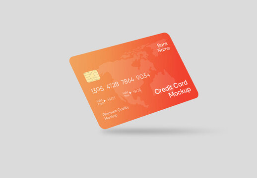 Minimal Credit Card Mockup