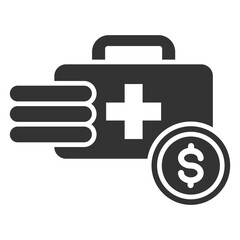 Emergency Fund Glyph Icon