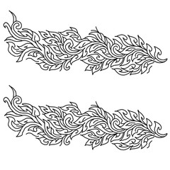 vector illustration of a fish