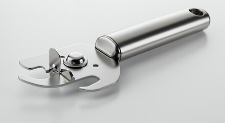 Stainless steel bottle opener
