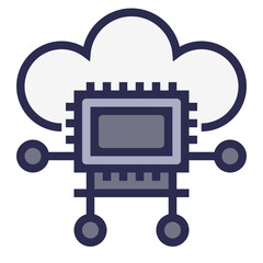 Cloud Computing Icon
