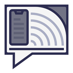 Digital Communication Icon