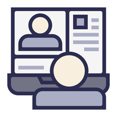 Online Interview Icon