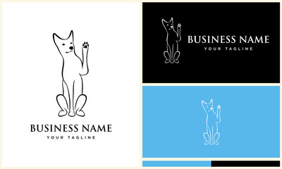 Dog Logo Design Variations. (3)