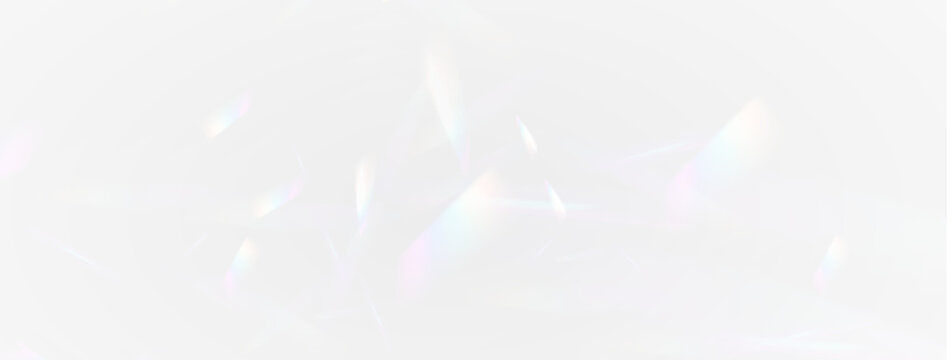 Crystal rainbow light jewelry transparent sparkle design shine flash overlay effect blur glare prism glowing background flare optical spectrum png lens reflection refraction