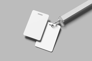 Professional ID Badge Mockup for showcasing your design to clients