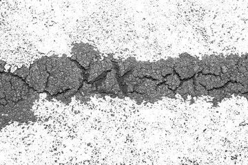 Distressed Grainy Grunge Overlay, Textured Concrete Surface with Dried Residue, Moss Crust, and...
