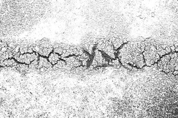Distressed Grainy Grunge Overlay, Textured Concrete Surface with Dried Residue, Moss Crust, and Fine Cracks
