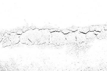 Distressed Grainy Grunge Overlay, Textured Concrete Surface with Dried Residue, Moss Crust, and Fine Cracks