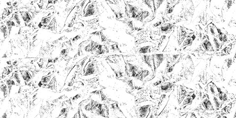 Distressed Grey Paper Texture Overlay with Crumpled Surface for Creative Project