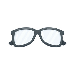 Fototapeta premium A flat icon of reading glasses, easy to edit