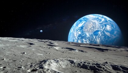 planet earth in space