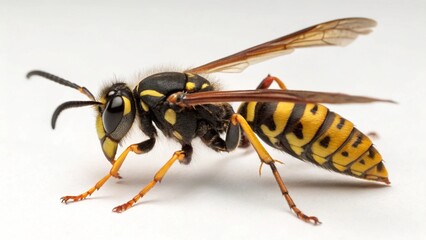Executioner Wasp on studio background
