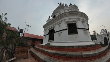 Brahma Vishnu Maheshwar Temple in Pashupatinath Complex, Kathmandu, Nepal