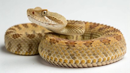 Obraz premium Eyelash Viper on studio background