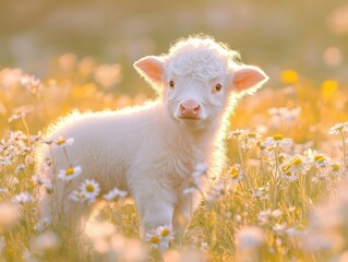 Obraz premium sheep and lamb