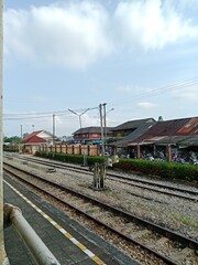 train on railway