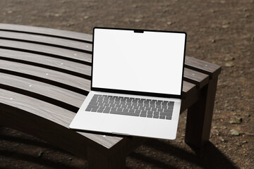 Minimalist Laptop Mockup for showcasing your design to clients